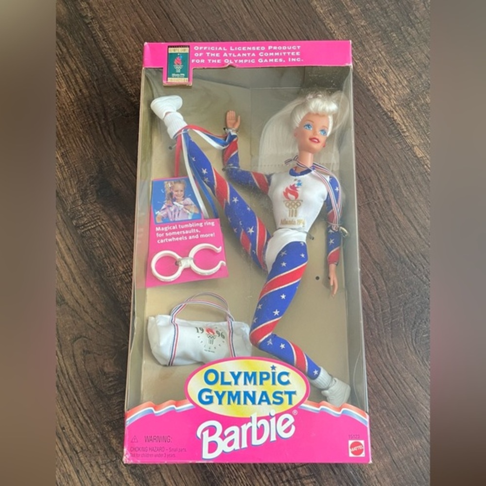 1996 Olympic Gymnast Barbie.NIB